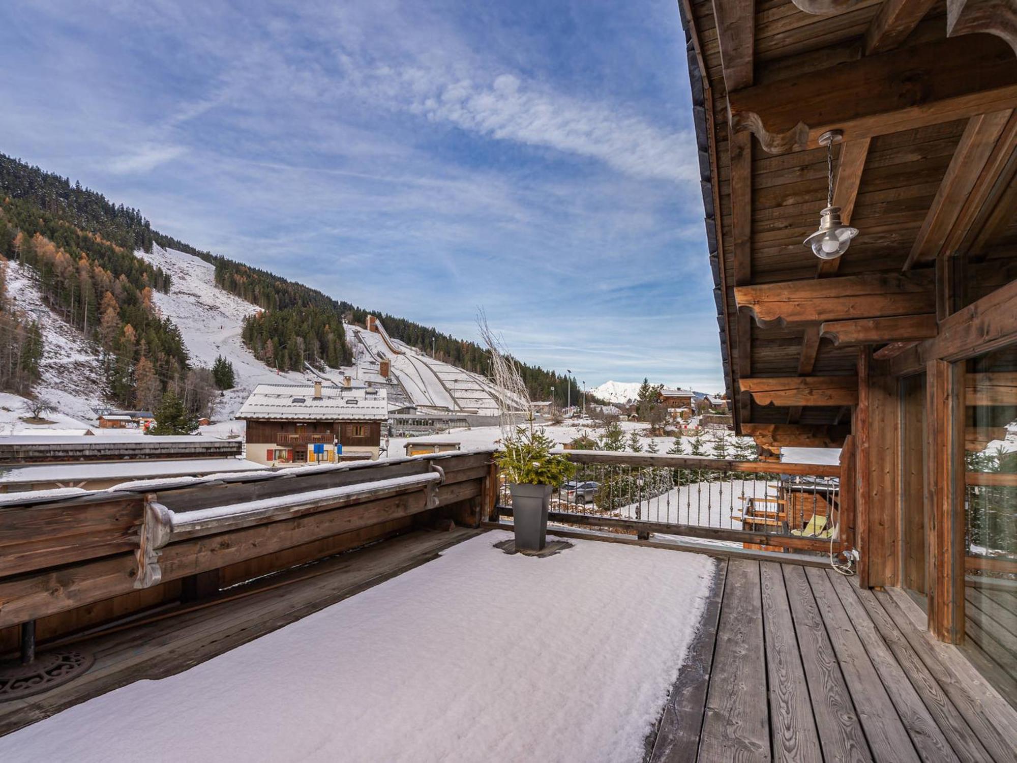 Chalet Elegant A Courchevel Le Praz Avec Spa, Cheminee Et Services Inclus - Fr-1-568-35 (Adults Only) Villa Exterior photo